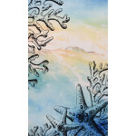 Плажна кърпа Corals